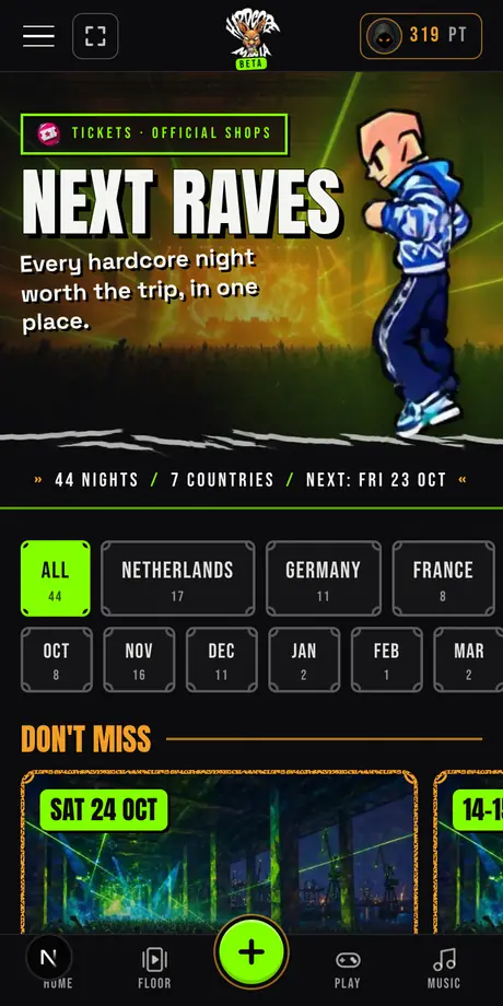 Next raves